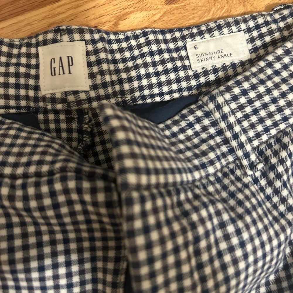 Gap Checkered Slacks